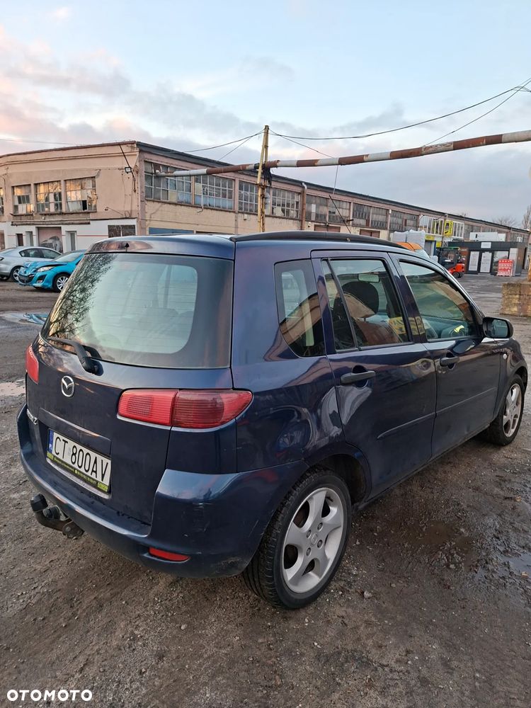 Drzwi przednie Lewe MAZDA 2 DY 02-07 KOLOR 27R NIEBIESKIE - 4