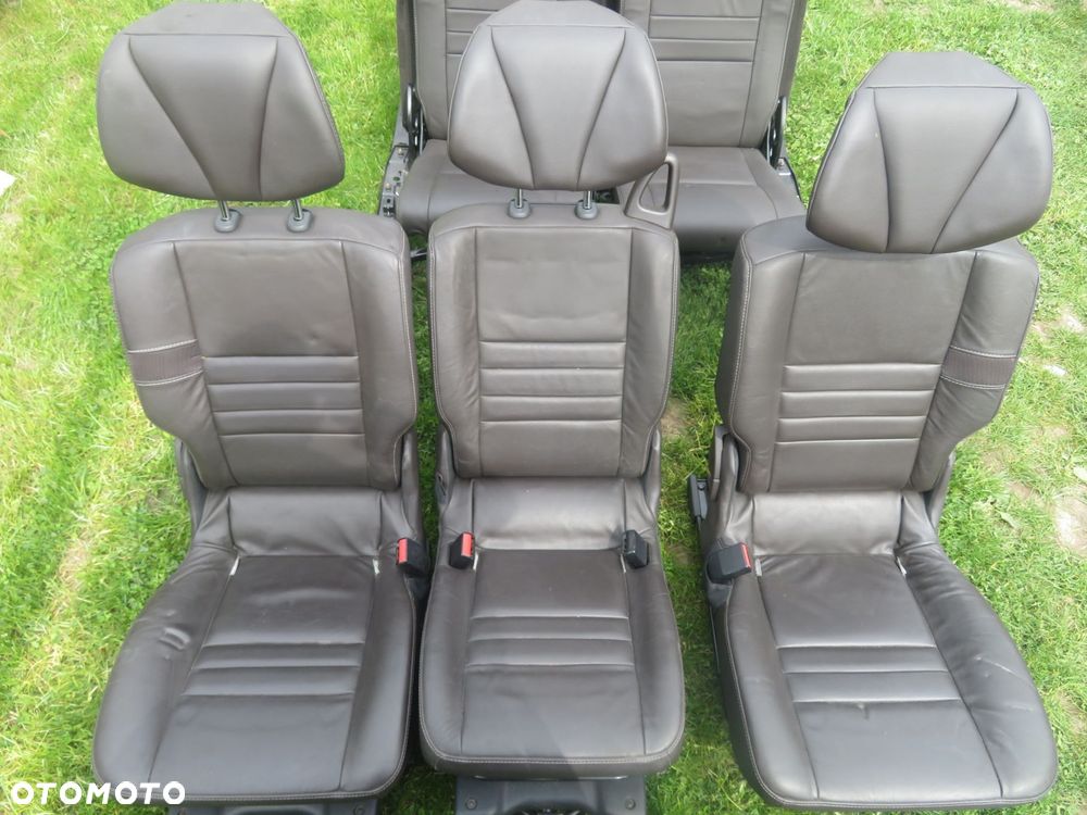 FOTELE FOTEL PRZEDNI LEWY PRAWY KANAPA WNĘTRZE SCENIC GRAND III PH1 SKÓRA GRZANE RENAULT 2009-2013 - 10
