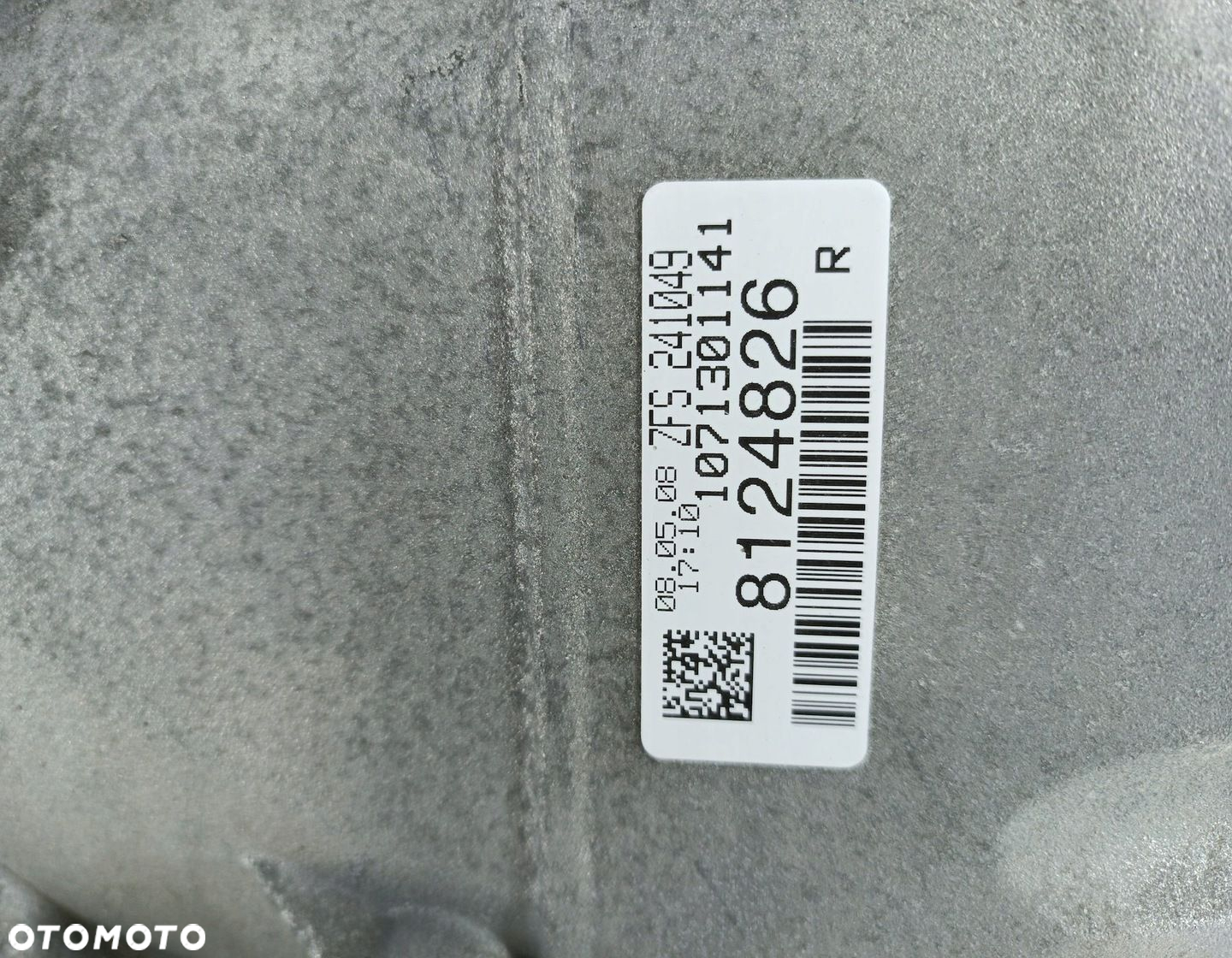 SKRZYNIA BIEGÓW AUTOMATYCZNA BMW E90 3.0 N54 6HP-21 034ZZJ 7572062 - 7
