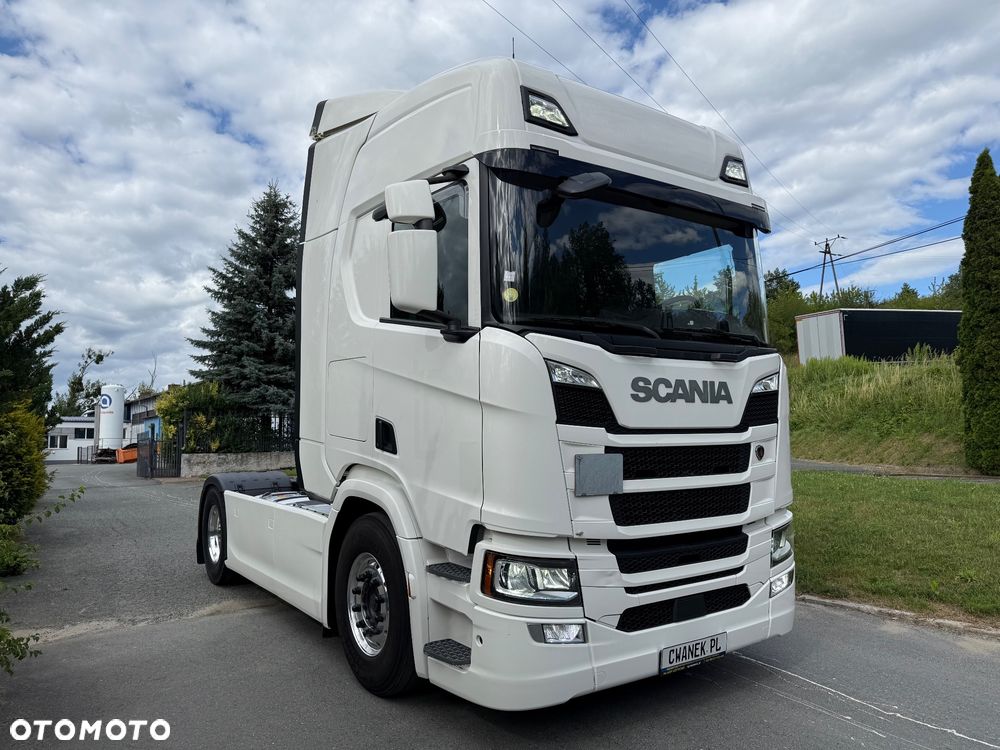 Scania R 500 *FULL LED* P+T PODUCHY* ALUSY* 315/70 NOWE MICHELIN* 2 BAKI* KLIMA POSTOJOWA* LODÓWKA* NAVI* NOWY TYP SILNIKA* Z Francji - 1