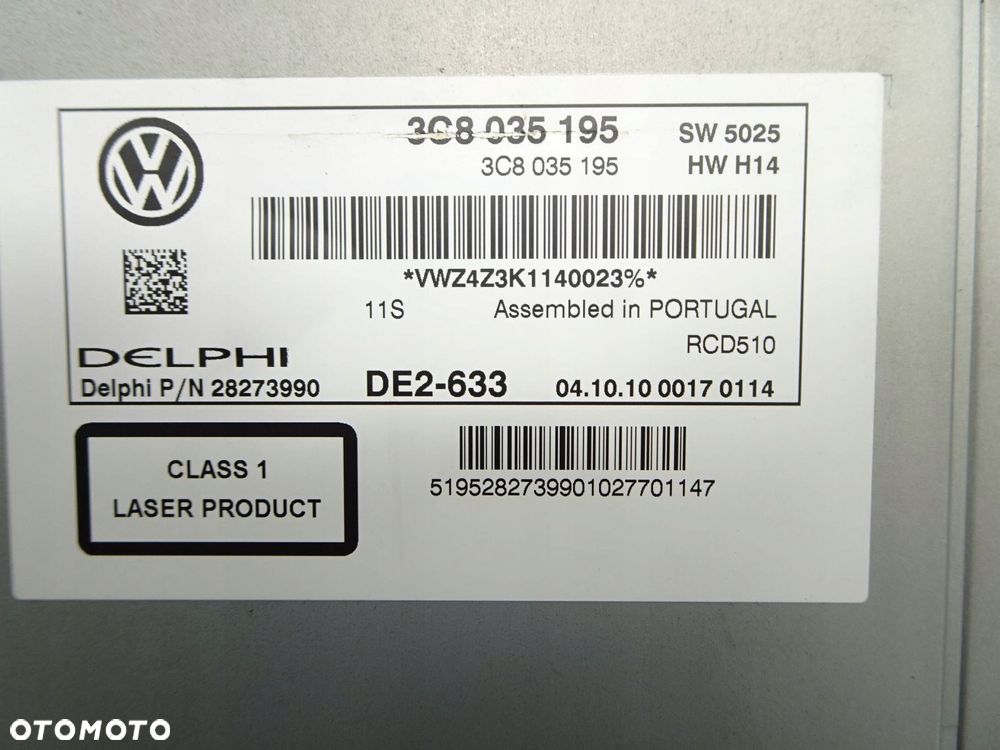 radio cd volkswagen golf vi - 10