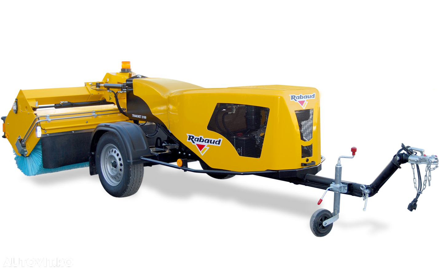 Perie tractata cu motor termic propriu model Traknet - 5