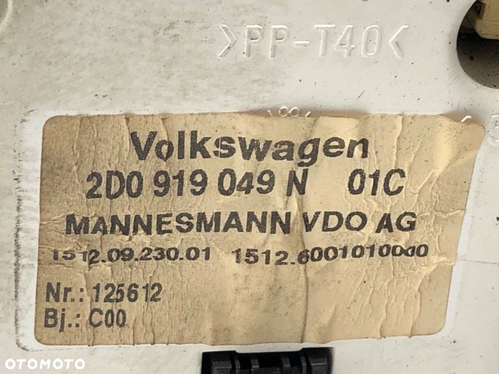 LICZNIK VW LT 28-35 II Autobus (2DB, 2DE, 2DK) 1996 - 2006 2.8 TDI 96 kW [131 KM] olej napędowy - 5