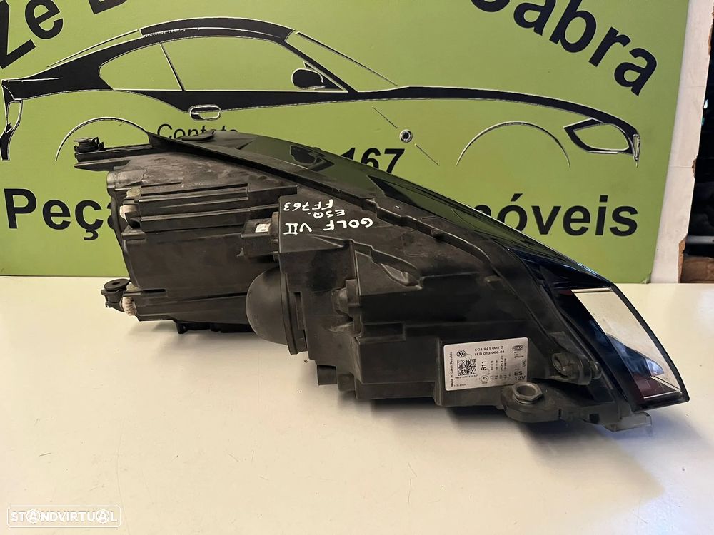 VW GOLF VII 7 FAROL ESQUERDO - FF763 - 5
