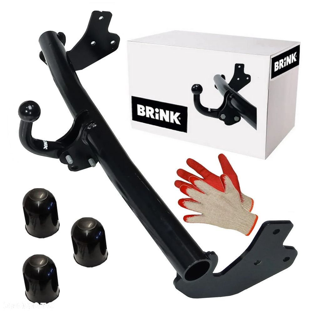 ORYGINAŁ HAK HOLOWNICZY Z KULA ODKRĘCANĄ+OSŁONKI do PEUGEOT EXPERT 2007-2016 L1+L2 VAN+MAXI