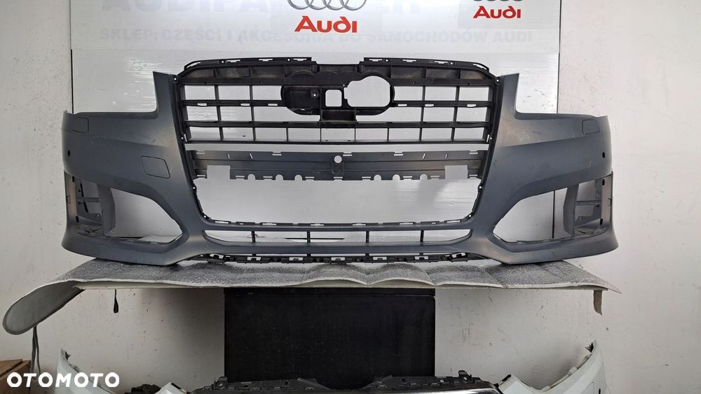 ZDERZAK AUDI A8 S8 D4 LIFT 4H 4H0 LIFT 2014-2019 NOWY ORYGINAŁ OE IGŁA - 1