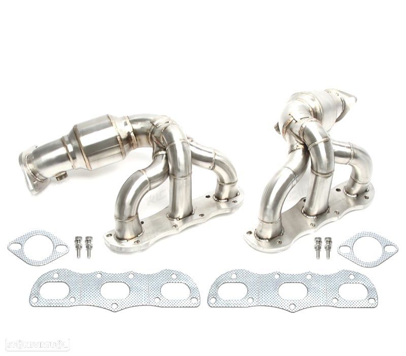 COLECTORES DE ESCAPE INOX PORSCHE CAYMAN 981 13-16 - 1