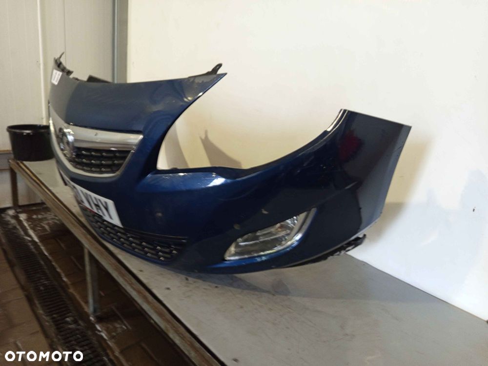 + ZDERZAK PRZÓD PRZEDNI OPEL ASTRA J 4 IV Z22A GRANAT GRANATOWY PDC CZUJNIKI HALOGENY - 3