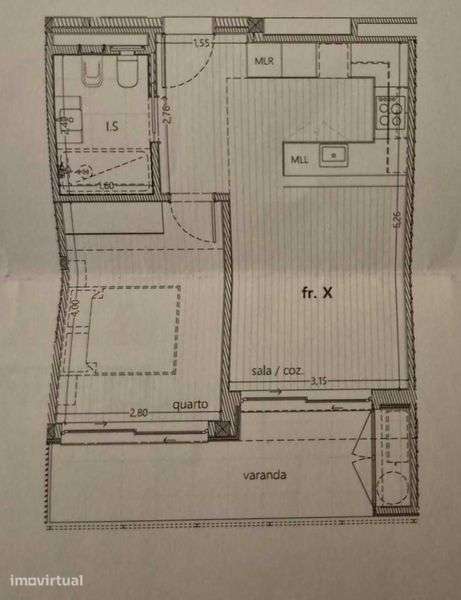 Apartamento T1 por estrear em Vila Nova de Gaia - Grande imagem: 5/8