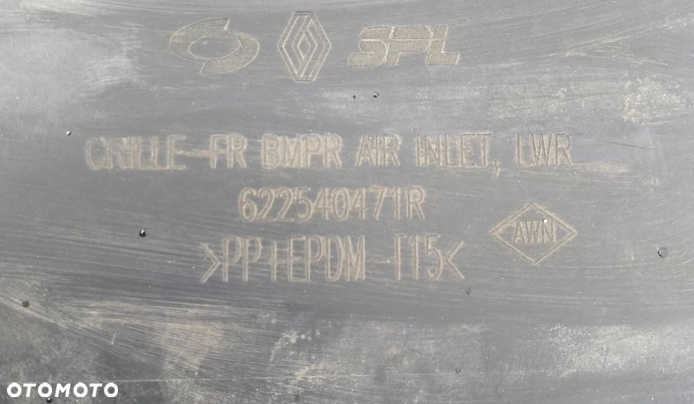 RENAULT ARKANA RS-line RSline RS line NAKŁADKA DOKŁADKA DOLNA SPOILER DOLNY LISTWA ZDERZAKA przedniego W ZDERZAK PRZEDNI PRZÓD Dyfuzor 622540471R - 10
