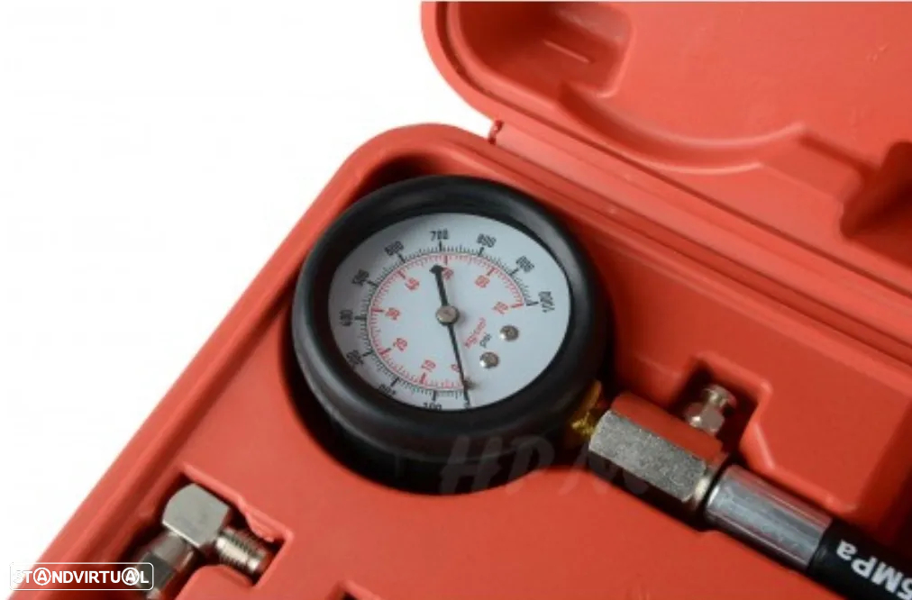 Kit Teste Compressão Cilindros Universal Multimarcas Diesel - 19 peças - 3