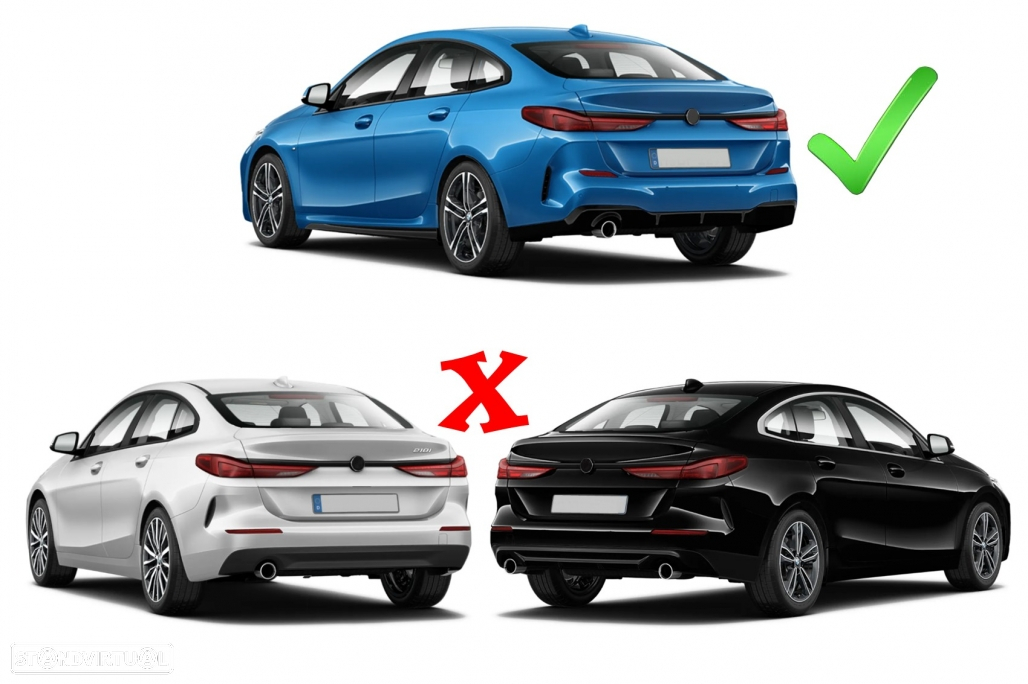 Difusor com Ponteiras Bmw Série 2 F44 Gran Coupe (2020 em diante) - 11