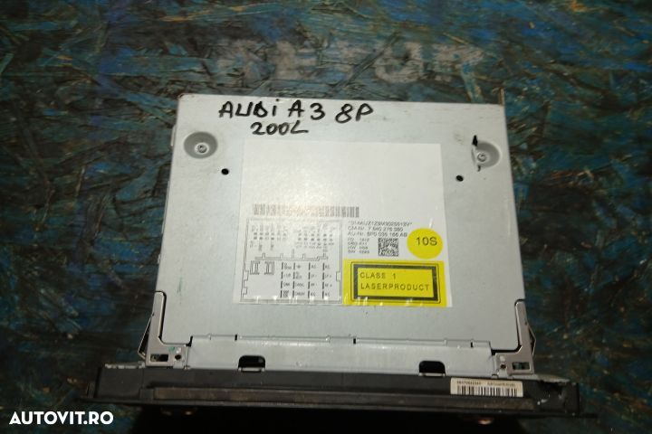Radio cd 7640276380 8P0035186AB 7640276380 8P0035186AB Audi A3 8P/8PA - 1