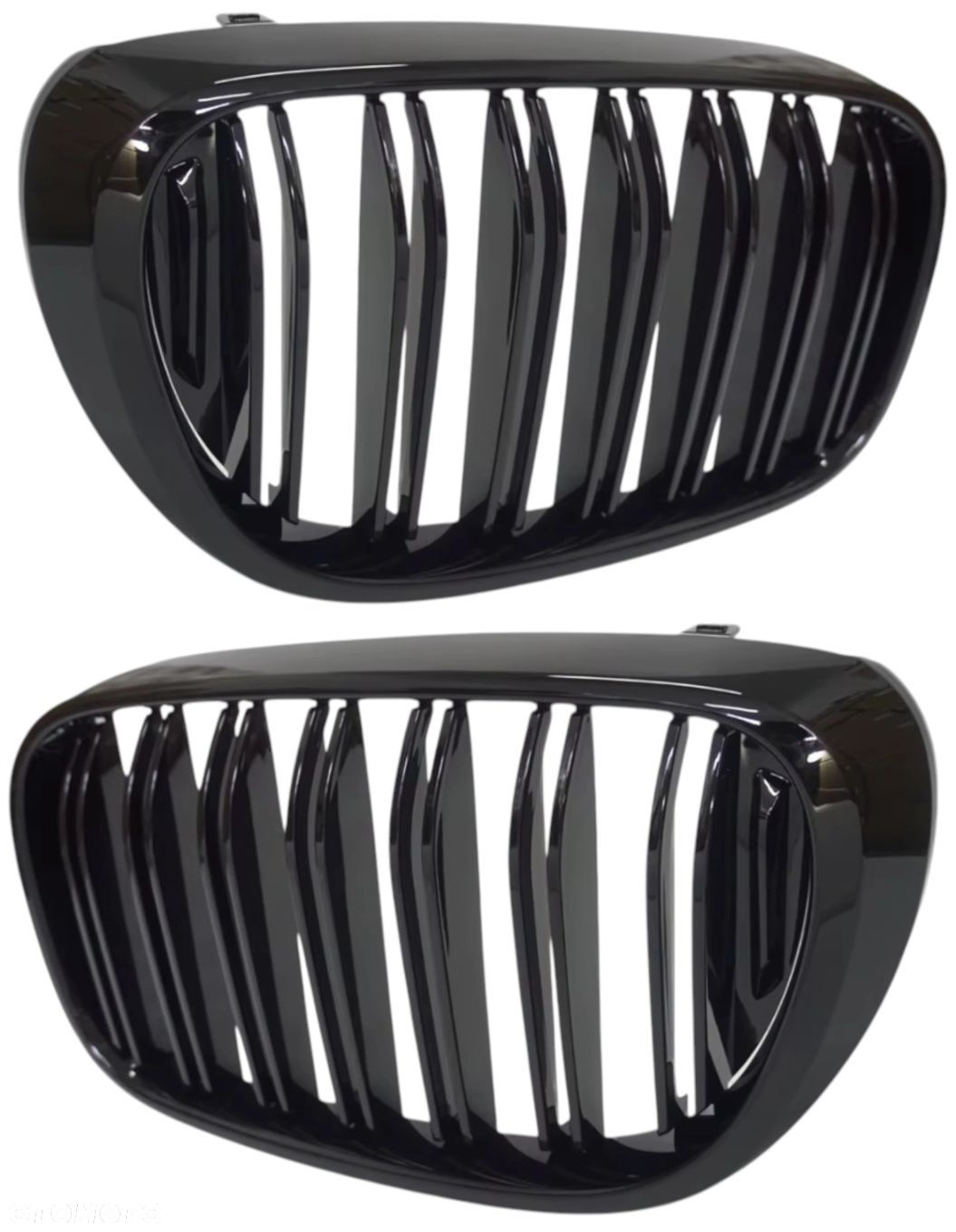 ATRAPA NERKI GRILL KRATKA do BMW 7 G11 G12 2015+ CZARNY POŁYSK - 1