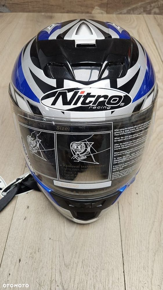Kask motocyklowy Nitro Racing N510-V rozmiar M 58 - 3