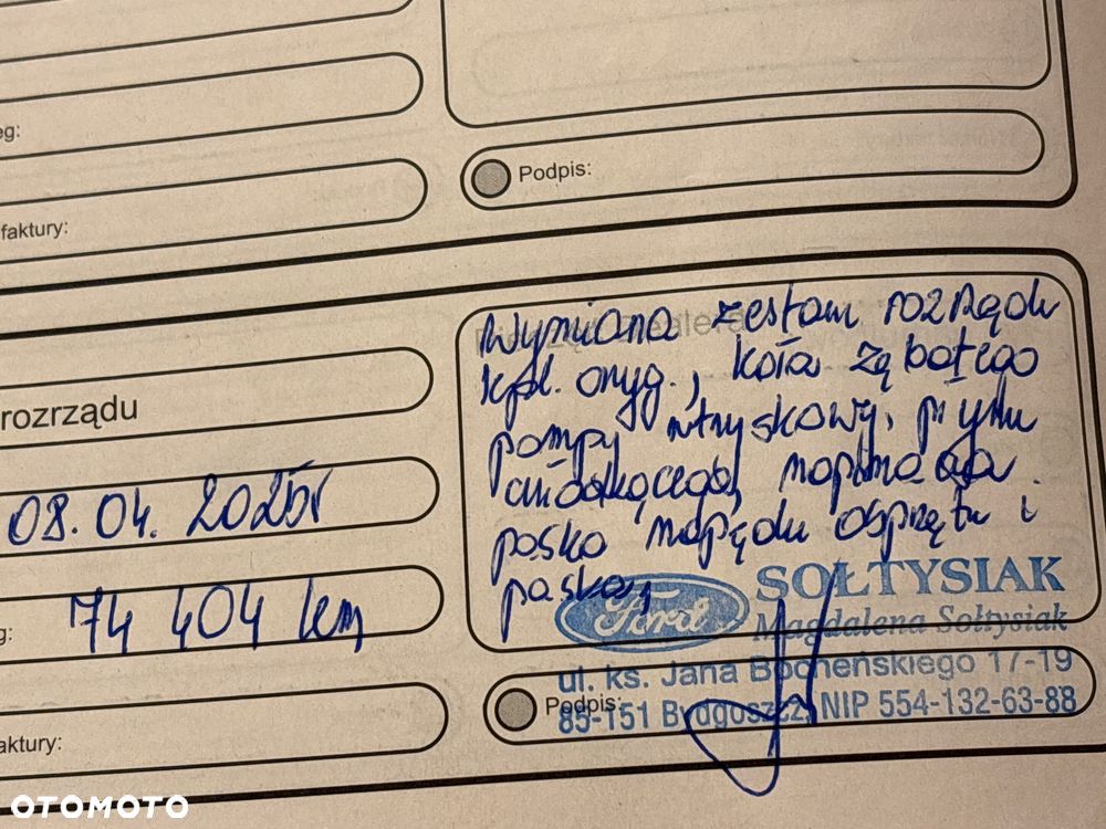 Ford Transit Connect Long Automat Kamera Grzany Fotel Drzwi Przesuwne Po Obu Stronach - 40