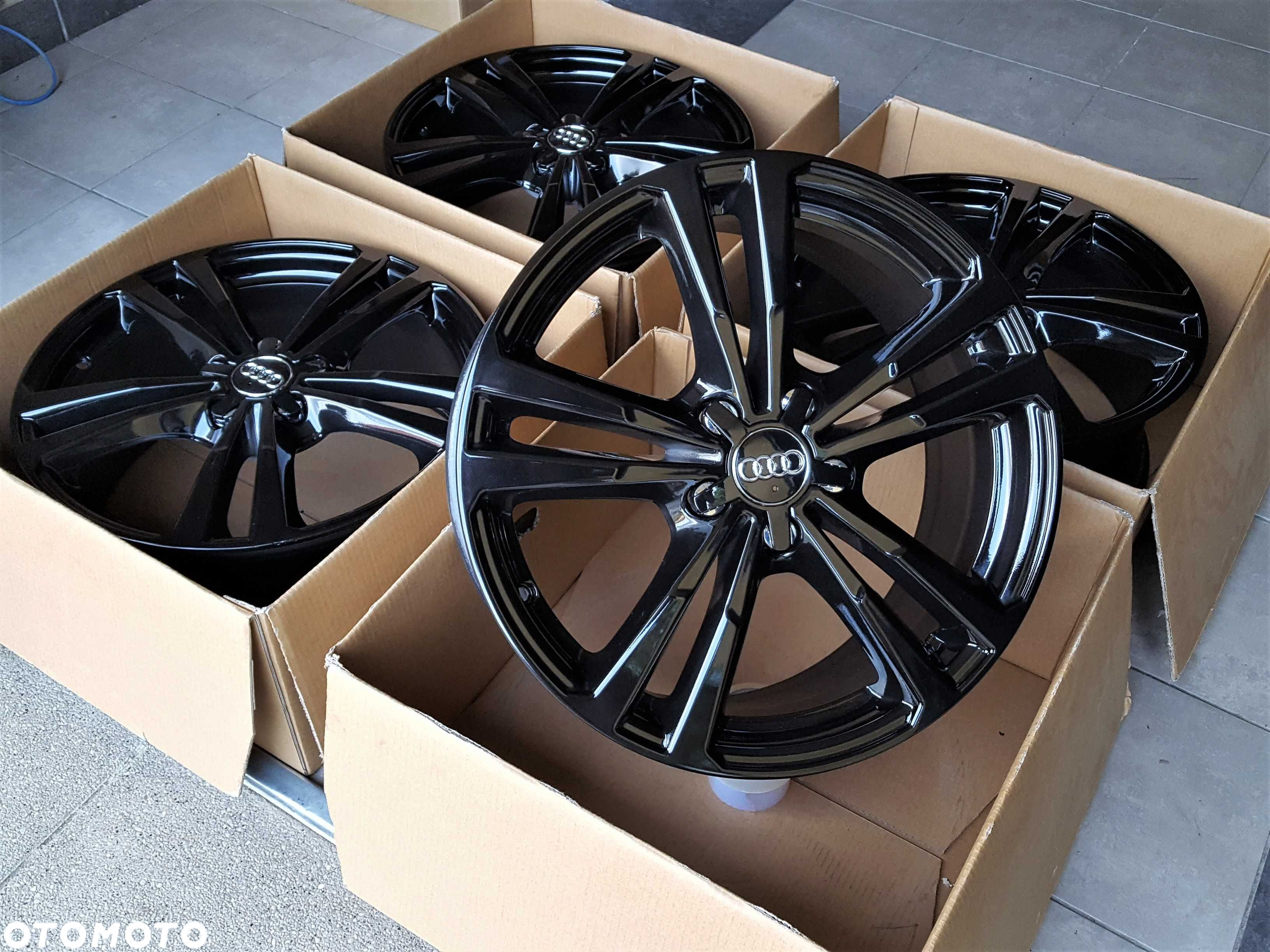 Alufelgi 18 5x112 Audi A3 8P 8V A4 B6 B7 A6 C5 C6 Q2 Q3 8V0 Czarne 47# - 3