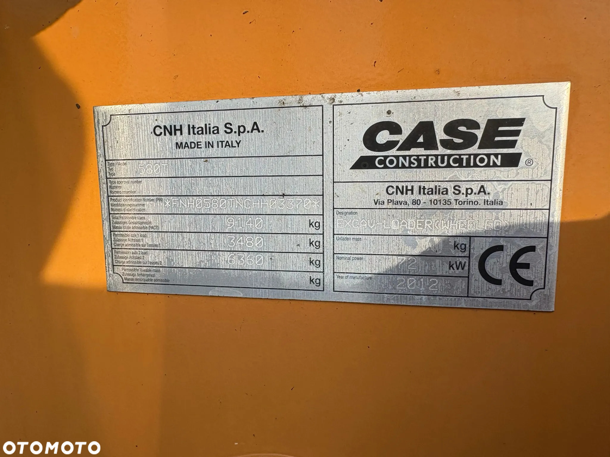 Case 580 T - 34