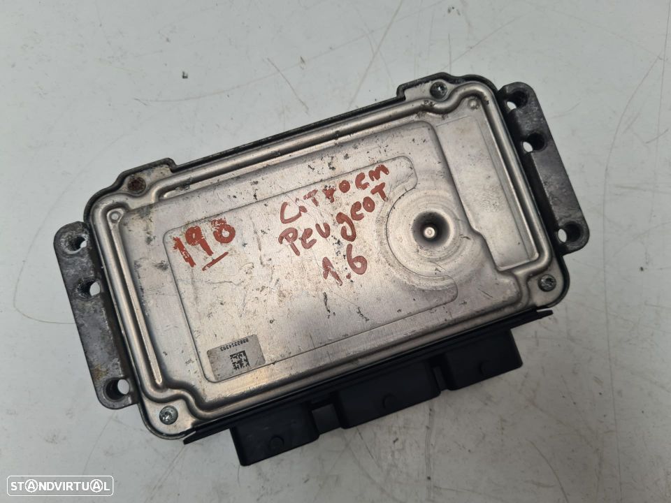 PEUGEOT 1.6 2009 / CITROEN | CENTRALINA - BOSCH | Ref: 96 635 186 80 - 0 261 208 908; - 1