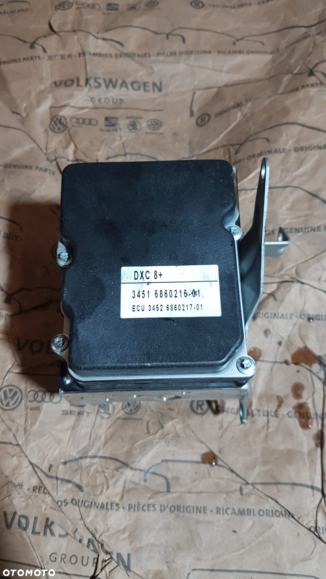 POMPA HAMULCOWA STEROWNIK ABS BMW X1 E84 LIFT 6860216 DXC8 1 - 2