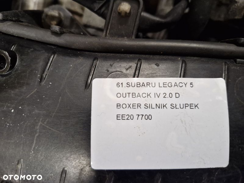 subaru legacy 5 v outback 4 iv 2.0 d boxer silnik słupek ee20 - 6