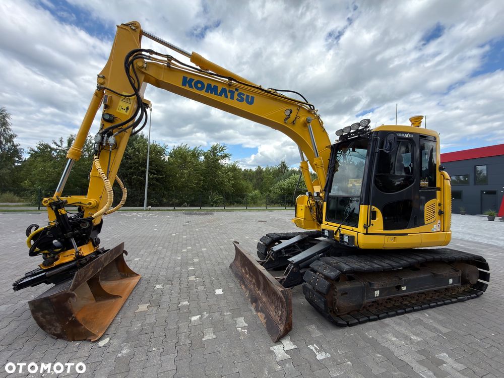 Komatsu PC138US|6900mtg| Rototilt ze szczypcami | GPS 3D Trimble | gumowa klepka | - 1