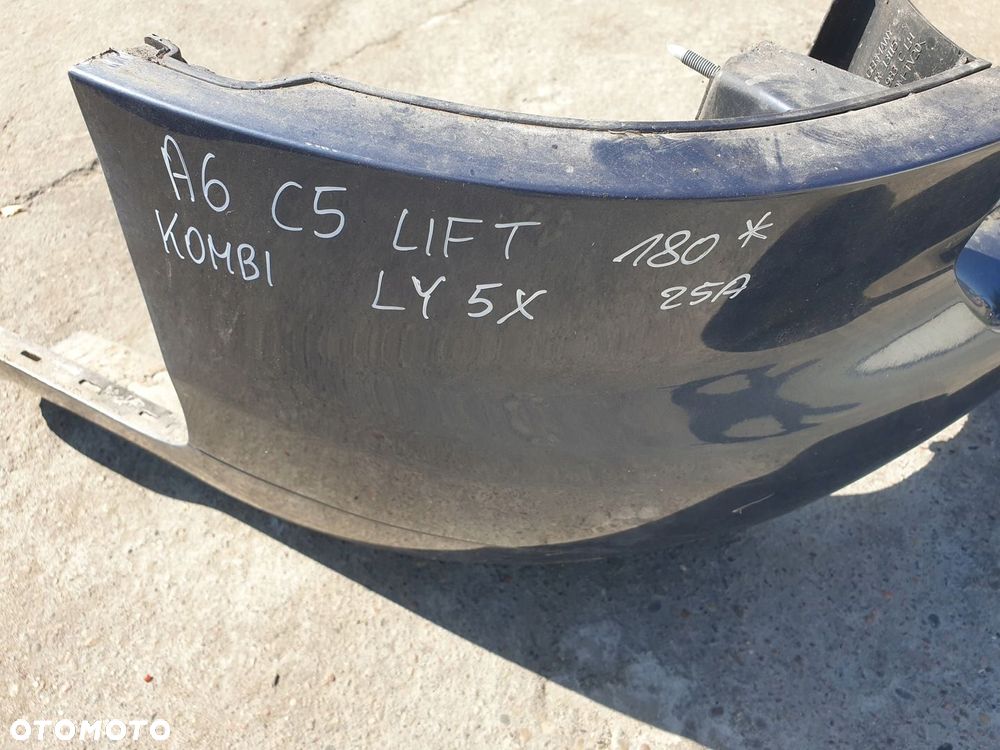 ZDERZAK TYLNY TYŁ AUDI A6 C5 LIFT KOMBI KOD LAKIERU LY5X - 12
