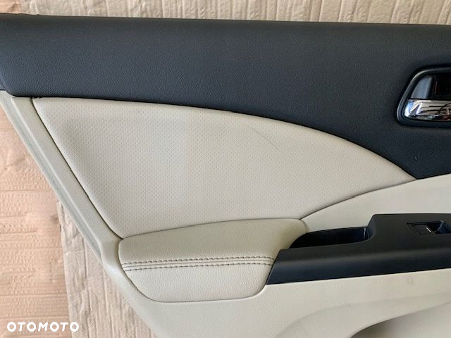 HONDA CR-V IV 13-16r LEWY TYŁ BOCZEK TAPICERKA BEŻ - 7