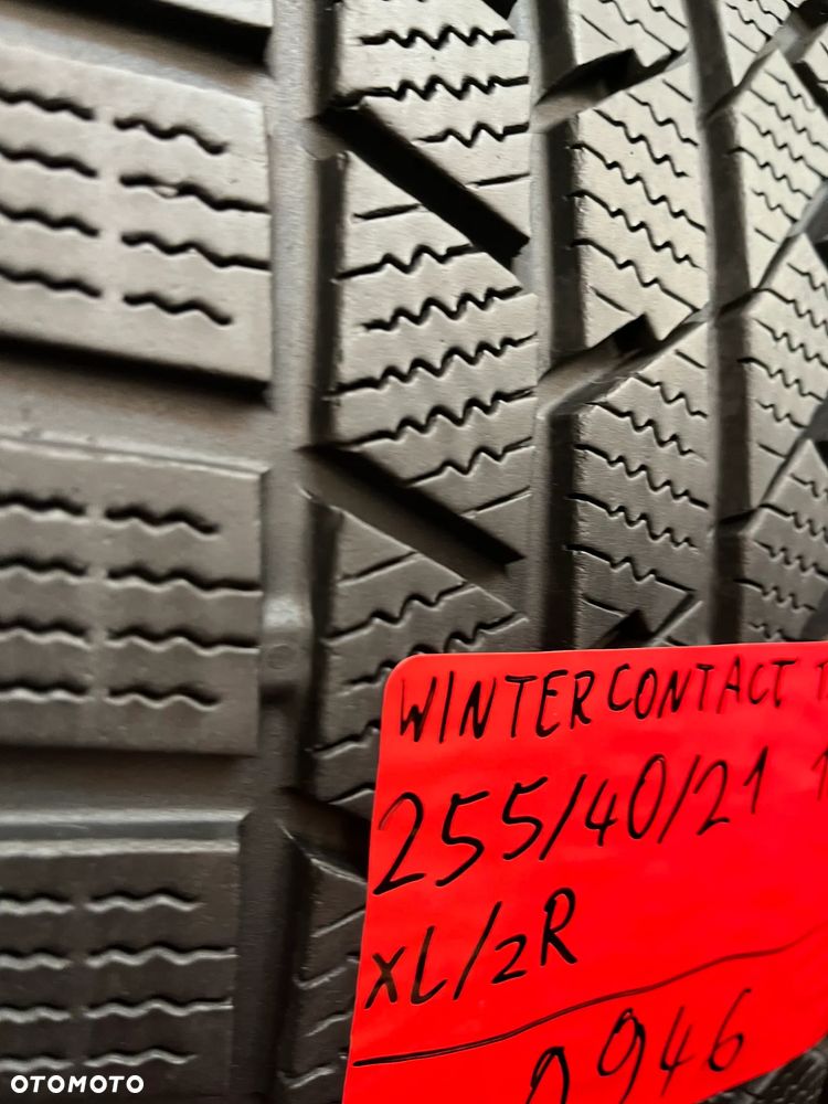 Continental 255 40 21 TS850P Winter Contact 1szt. Zima 102 V XL - 3
