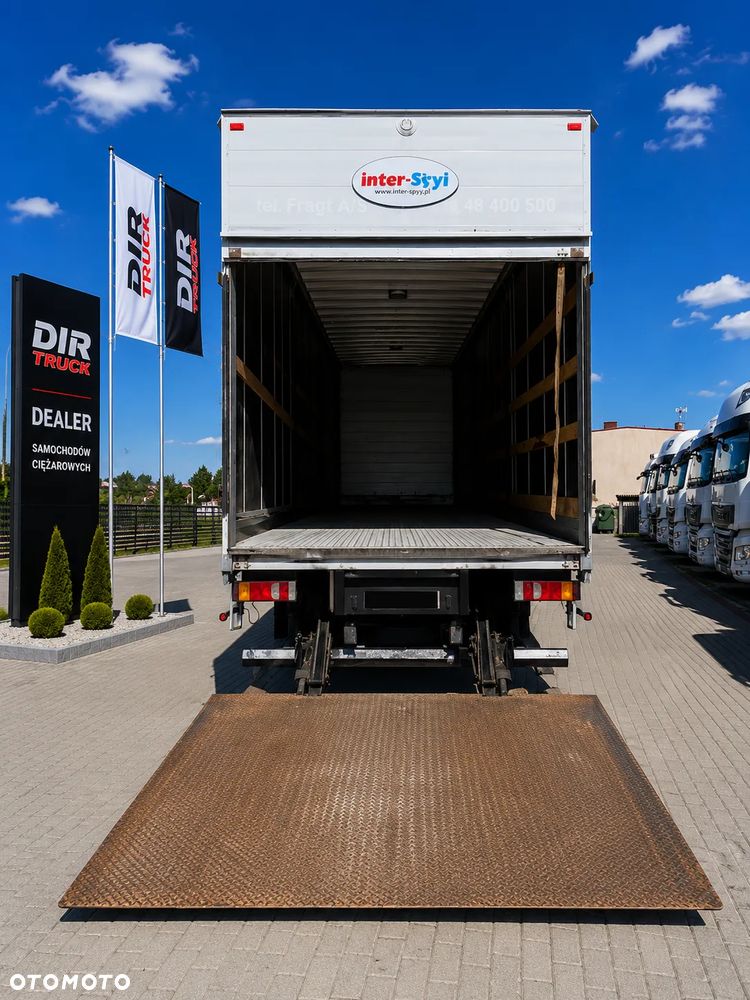 DAF CF 75.310 AUTOMAT, Euro5, PLANDEKA + WINDA , ALUMINIOWA ZABUDOWA, Podwieszana Oś - 7