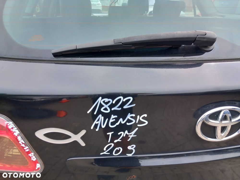 TOYOTA AVENSIS T27 KLAPA BAGAŻNIKA TYLNA TYŁ KOMBI KOLOR: 209 - 4