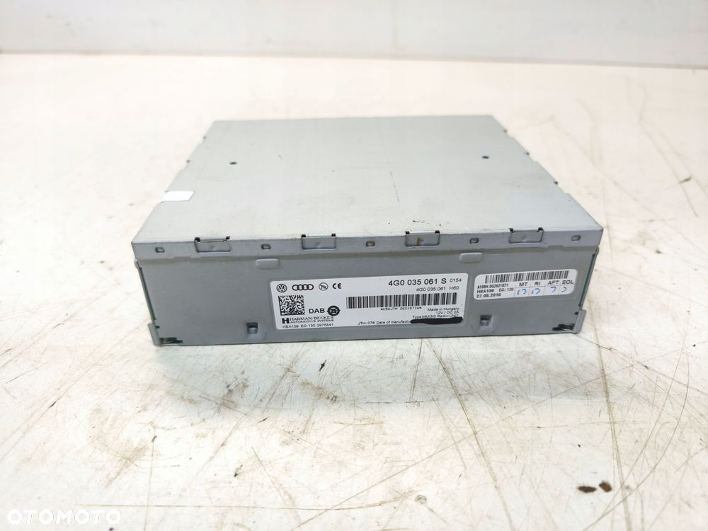 TUNER MODUŁ RADIOWY RADIA AUDI A4 B8 A5 8T Q5 8R A6 A7 LIFT 4G0035061S - 2