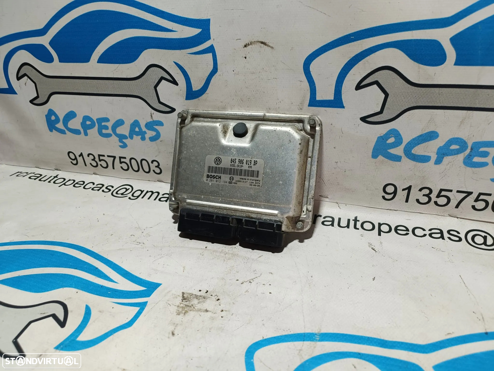 CENTRALINA ECU MOTOR BOSCH 045906019BP 0281012194 VW VOLKSWAGEN POLO 9N3 1.4 TDI 70CV BNMVAG SEAT IBIZA 6L 1.4TDI 70CV - 5