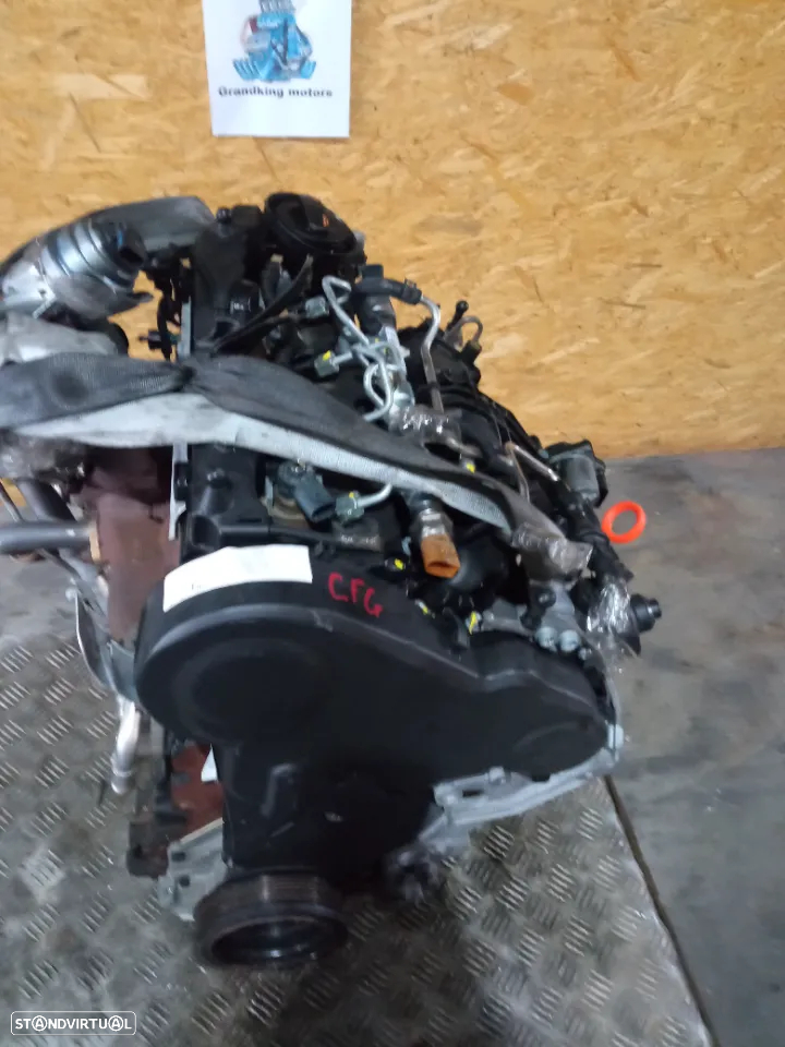Motor Volkswagen 2.0 Tdi 16V (Scirocco, Golf, Passat, Q3) REF: CFG - 10