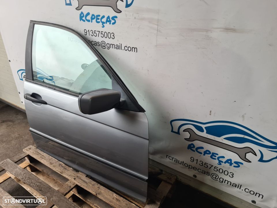 PORTA FRENTE FRONTAL DIREITA BMW SERIE 3 E46 FECHO ELEVADOR MOTOR PUXADOR VIDRO - 2