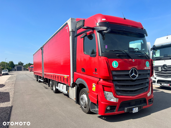 Mercedes-Benz ACTROS 2545 MP5 euro6 6x2 jumbo zestaw  120m 38palet