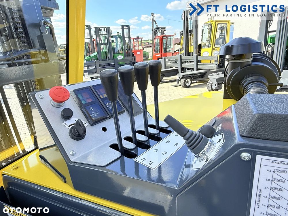 Combilift WÓZEK CZTEROKIERUNKOWY - WIELOKIERUNKOWY | COMBILIFT CB3000 | DIESEL | TRIPLEX 5500MM | PRZESUW WIDEŁ | POZYCJONER WIDEŁ | WOLNY SKOK | NOWE OPONY | PO SERWISIE | STAN IDEALNY - 14
