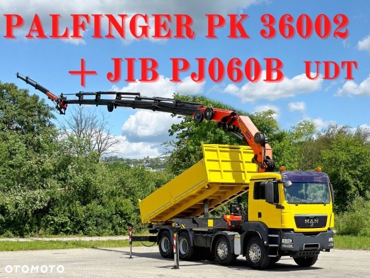 MAN TGS 41.480 * WYWROTKA 5,15 m * PK 36002 + JIB PJ060 B + PILOT * 8x4 - 1