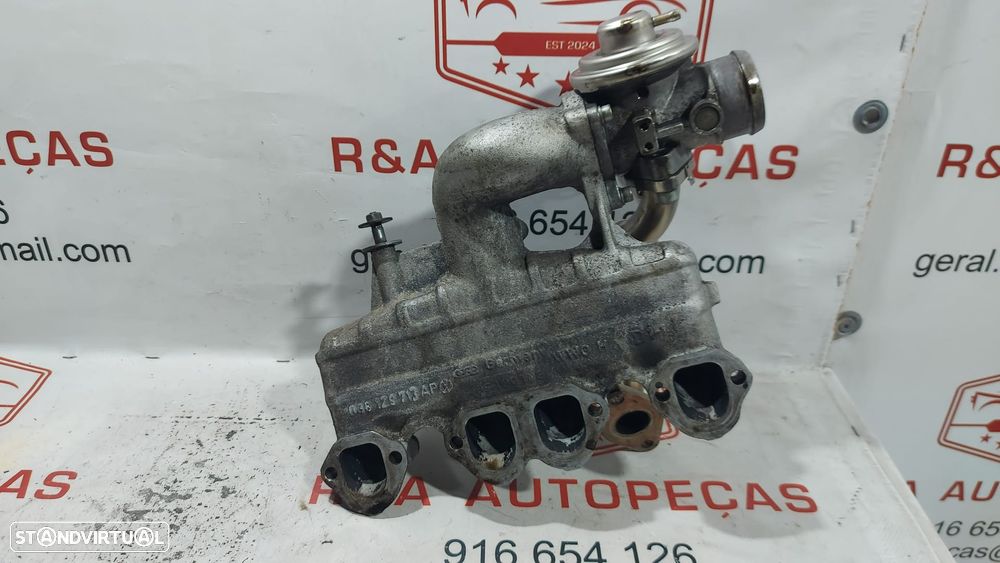 Coletor de Admissão Válvula EGR Audi A4 110CV Motor AFN 038129713AP 038129637B Original - 3