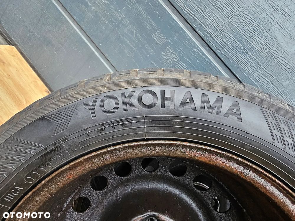 KOŁA FELGI STALOWE OPONY 185/60 R 15 OPEL ASTRA G H MERIVA A CORSA D 4x100 ET43 WIELOSEZON - 8