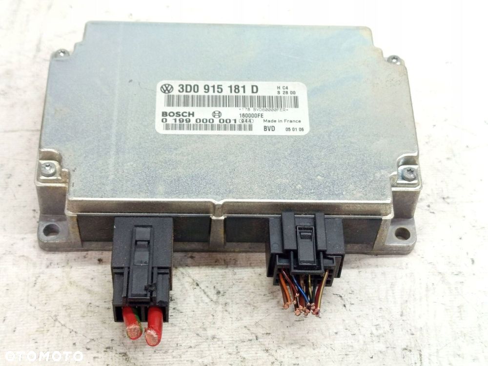 STEROWNIK MODUŁ AKUMULATORA VW PHAETON 3D 02-10 3D0915181D - 3