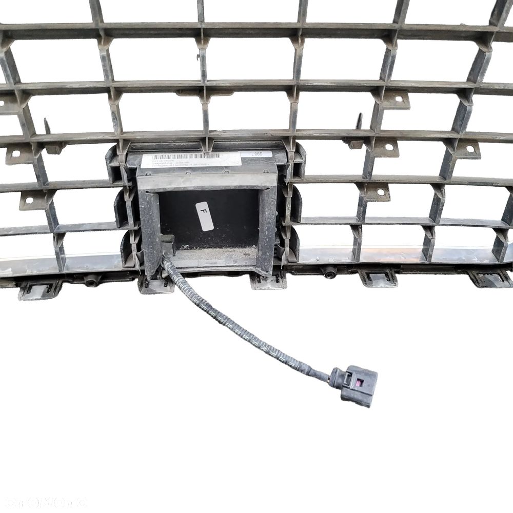 AUDI A6 C6 LIFT GRILL GRIL ATRAPA ZDERZAKA 4F0853651AN RADAR ACC BLACK - 9