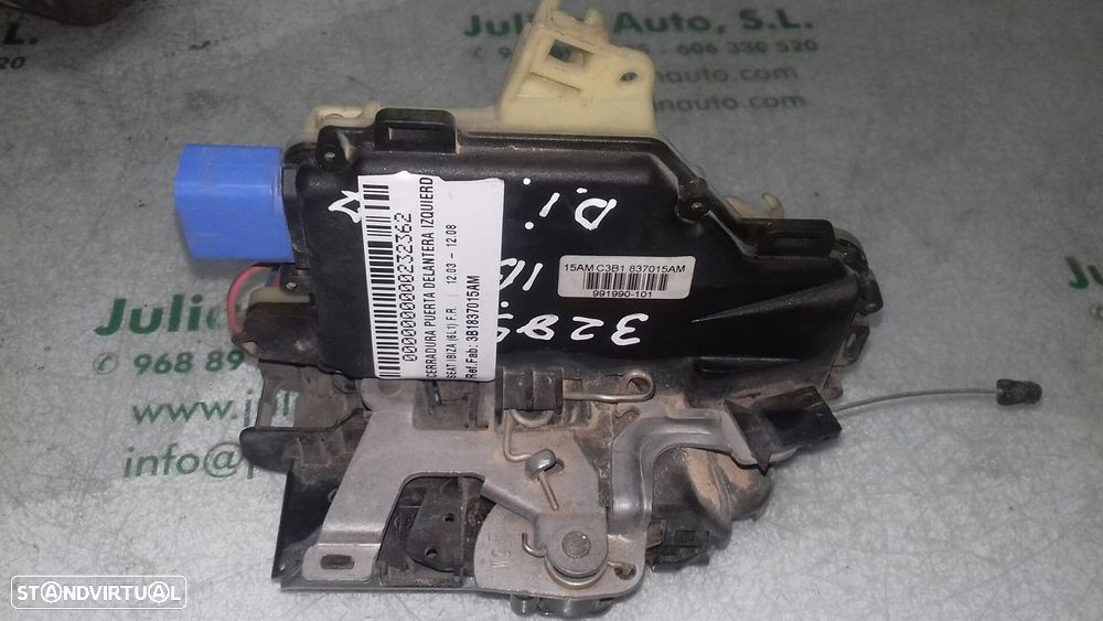 FECHADURA PORTA FRONTAL ESQUERDA SEAT IBIZA III 2006 -3B1837015AM - 4