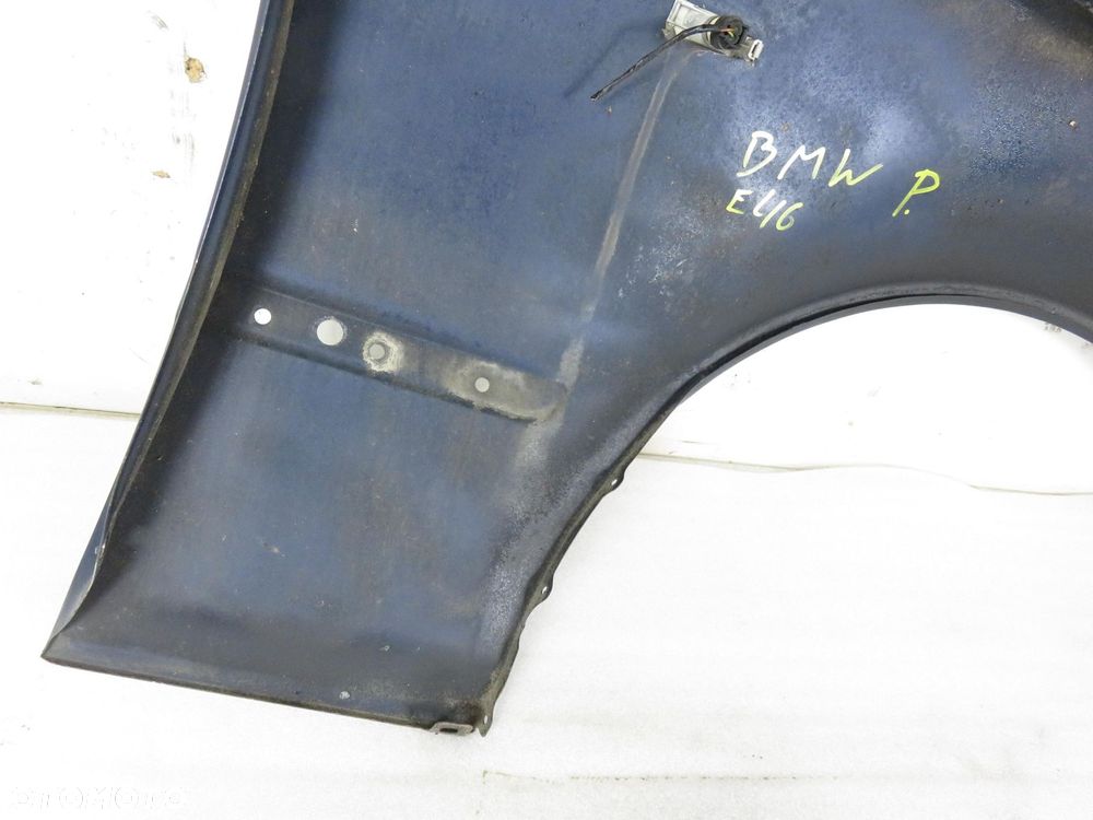 BŁOTNIK LEWY PRZEDNI BMW E46 LIFT A07/5 MysticBlau Metallic - 3