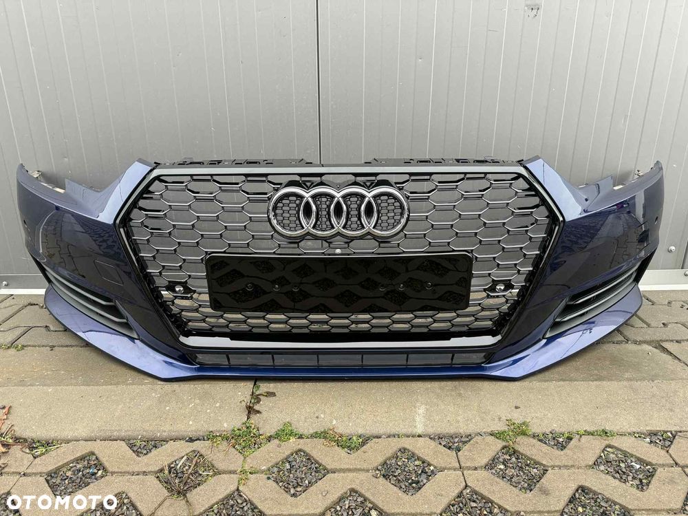 Audi A4 B9 Zderzak Przód Przedni Kompletny 6xPDC LX5H 15-19 - 1