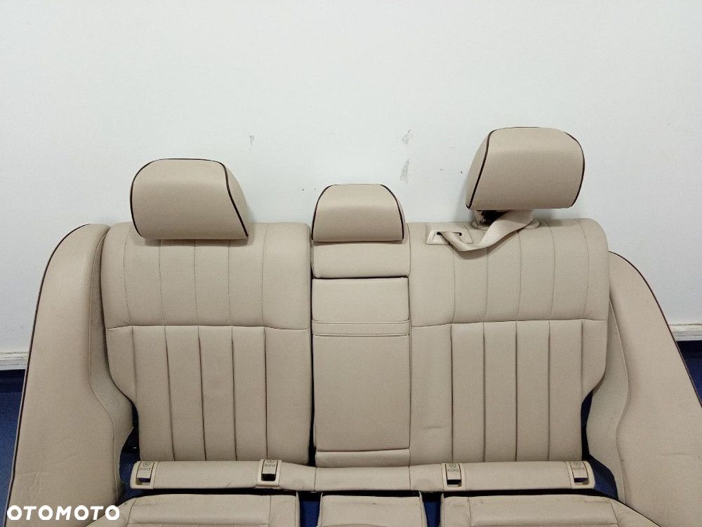 MERCEDES E KLASA W212 SEDAN KANAPA TYŁ TYLNA SKÓRA - 3