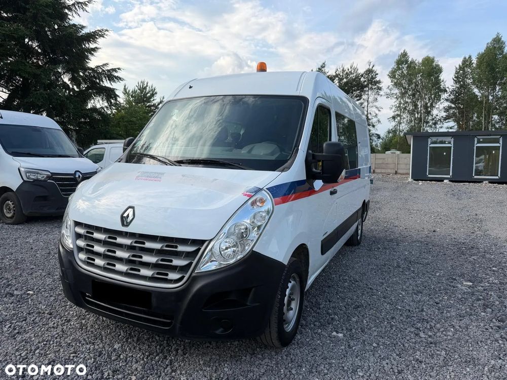 Renault Master / BRYGADÓWKA / 7 OSOBOWA / 180 TYŚ KM / BOGATA WERSJA / FV 23% / - 1