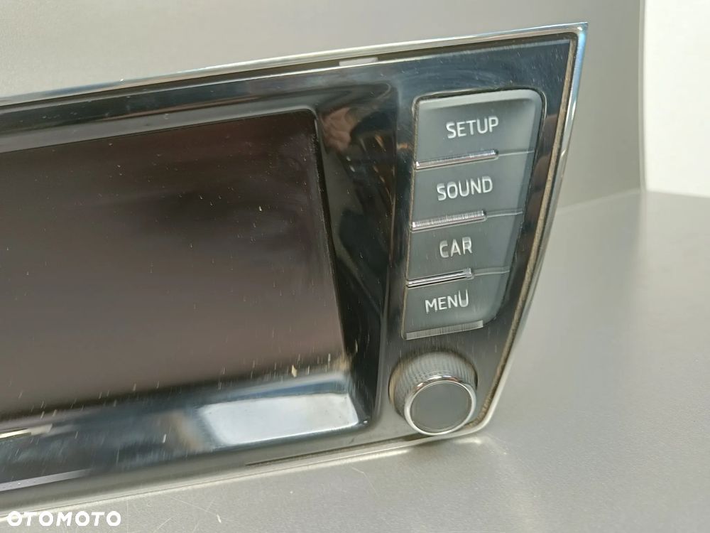 Radio Skoda Fabia 3 III Wyświetlacz Jednostka Czytnik 5Q0035820 6V0919604 - 4