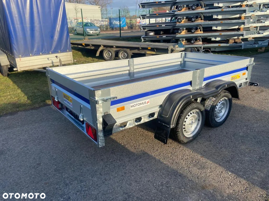 Wiola Przyczepa Wiola Silezia+ 292x142x38 2 osie DMC 750kg mocna spawana rama - 10