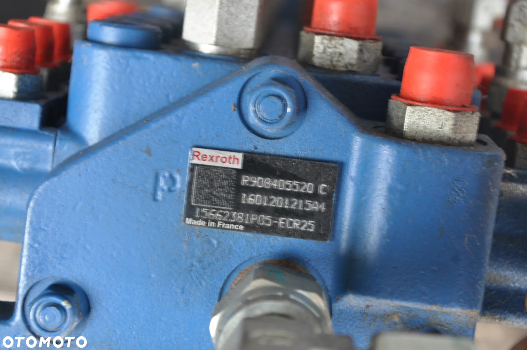 Rozdzielacz hydrauliczny Volvo ECR 25 D Rexroth R908405520C - 6